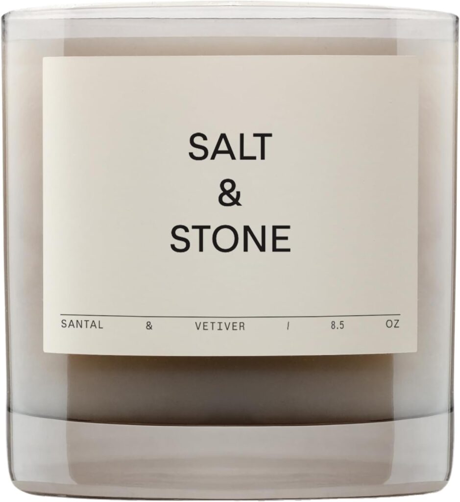 Salt and Stone candle for an aesthetic sanctuary