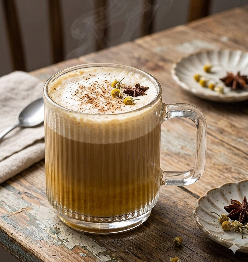 The Chamomile Latte That Replaced My Evening Coffee (And Actually Helps Me Sleep)